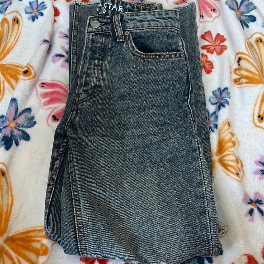 Vanilla star wide leg jeans